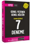 2022 KPSS Genel Yetenek Genel Kültür Tamamı Çözümlü 7 deneme