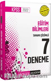 2022 KPSS Eğitim Bilimleri Tamamı Çözümlü 7 Deneme