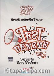2016 KPSS Ortaöğretim Ön Lisan Ters Deneme Çözümlü Soru Bankası