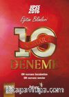 2016 KPSS Eğitim Bilimleri 10 Numara Deneme