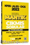 2022 KPSS-ALES-DGS Sözel Mantık Çıkmış Sorular ve Çözümleri 