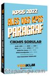 2022 KPSS-ALES-DGS Paragraf Çıkmış Sorular 