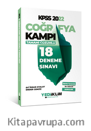 2022 KPSS Coğrafya Kampı Tamamı Çözümlü 18 Deneme Sınavı 
