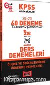 2022 KPSS Eğitim Bilimleri Ölçme ve Değerlendirme Öğrenme Psikolojisi Tamamı Çözümlü 20+20 40 Deneme