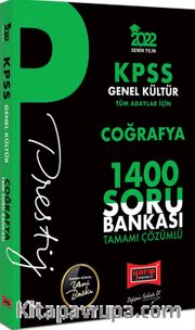 2022 KPSS Genel Kültür Coğrafya Prestij Seri Tamamı Çözümlü 1400 Soru Bankası