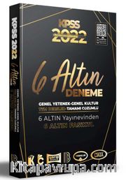 2022 KPSS Genel Yetenek Genel Kültür Tamamı Çözümlü 6 Altın Deneme