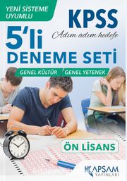 KPSS Ön Lisans 5’li Deneme Seti