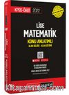 2022 KPSS ÖABT Lise Matematik Konu Anlatımlı (4 Kitap)