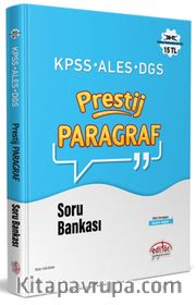 KPSS - ALES - DGS Prestij Paragraf Soru Bankası 