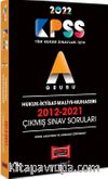 2022 KPSS A Grubu Hukuk İktisat Maliye Muhasebe 2012-2021 Çıkmış Sınav Soruları