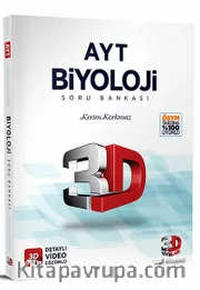 AYT Biyoloji 3D Soru Bankası