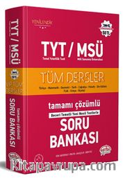 TYT - MSÜ Tüm Dersler Tamamı Çözümlü Soru Bankası