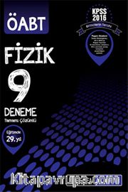 2016 KPSS ÖABT Fizik Tamamı Çözümlü 9 Deneme