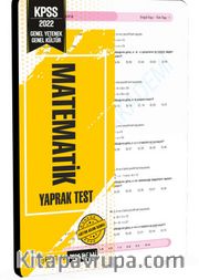 2022 KPSS Genel Yetenek Genel Kültür Matematik Yaprak Test