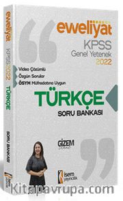 2022 KPSS Evveliyat Lisans Genel Yetenek Türkçe Video Çözümlü Soru Bankası 