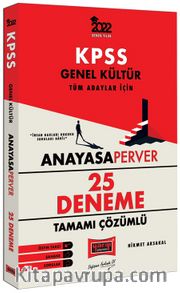 2022 KPSS Genel Kültür AnayasaPerver Tamamı Çözümlü 25 Deneme