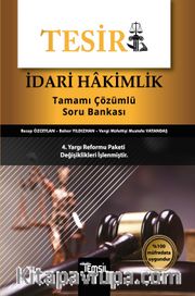 Tesir İdari Hakimlik Tamamı Çözümlü Soru Bankası