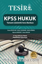 Tesir Kpss Hukuk Tamamı Çözümlü Soru Bankası