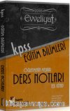 2016 KPSS Eğitim Bilimleri Evveliyat Öğretmenin Meşhur Ders Notları 