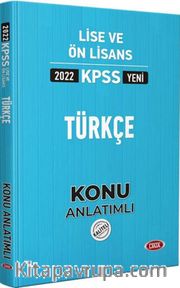 2022 KPSS Lise Ön Lisans Türkçe Konu Anlatımlı