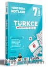 2022 7. Sınıf Türkçe Video Ders Notları (Konu Anlatımı)