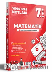 2022 7. Sınıf Matematik Video Ders Notları (Konu Anlatımı)