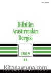 Dilbilim Araştırmaları Dergisi 2015/2