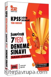 2022 KPSS Eğitim Bilimleri Tüm Dersler Tamamı Çözümlü 7 Deneme Sınavı