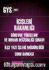 2021 GYS İçişleri Bakanlığı Görevde Yükselme ve Unvan Değişikliği İlçe Yazı İşleri Müdürlüğü Soru Bankası
