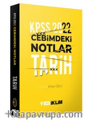 2022 KPSS Cebimdeki Notlar Tarih Kitapçığı