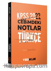 2022 KPSS Cebimdeki Notlar Türkçe Kitapçığı