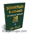 TYT Şöhretler Karması Sosyal Bilimler 20 Deneme