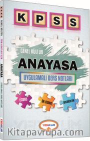 2016 KPSS Genel Kültür Anayasa Uygulamalı Ders Notları