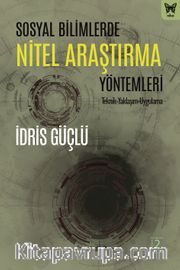 Sosyal Bilimlerde Nitel Araştırma Yöntemleri