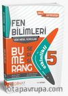 5. Sınıf Bumerang Serisi Fen Bilimleri Akıllı Defter Kitap