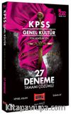 2022 KPSS Genel Kültür Tüm Adaylar İçin Tarihin Hazinesi Tamamı Çözümlü 27 Deneme Sınavı