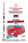 GYS T.C Kültür ve Turizm Bakanlığı Personelinin Görevde Yükselme ve Unvan Değişikliği Sınavları İçin Memur Açıklamalı Soru Bankası