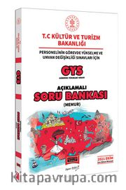 GYS T.C Kültür ve Turizm Bakanlığı Personelinin Görevde Yükselme ve Unvan Değişikliği Sınavları İçin Memur Açıklamalı Soru Bankası