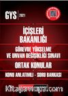 İçişleri Bakanlığı Görevde Yükselme ve Unvan Değişikliği Ortak Konular Konu Anlatımlı Soru Bankası