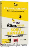 2022 TYT DGS ALES KPSS Sözel MantıkPerver Tamamı Çözümlü Soru Bankası