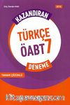 2016 ÖABT Kazandıran Türkçe 7 Deneme Tamamı Çözümlü