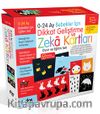 0-24 Ay Bebekler için Dikkat Geliştirme ve Zeka Kartları Oyun ve Eğitim Seti