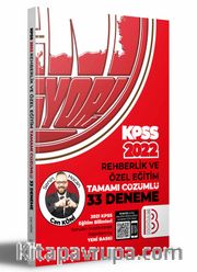 2022 KPSS Eğitim Bilimleri Rehberlik ve Özel Eğitim Tamamı Çözümlü 33 Deneme