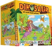 Ca Games Dınosaur Çift Taraflı Puzzle(43160)