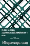 Filoloji Alanında Araştırma ve Değerlendirmeler 1 Eylül 2021