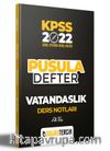 2022 KPSS Vatandaşlık Pusula Defter Ders Notları 