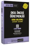 2022 ÖABT Okul Öncesi Öğretmenliği Konu Anlatımlı Video Destekli 