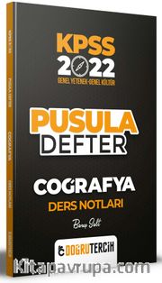 2022 KPSS Coğrafya Pusula Defter Ders Notları 