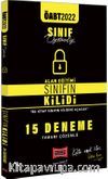 2022 ÖABT Sınıf Öğretmenliği Sınıfın Kilidi Tamamı Çözümlü 15 Deneme