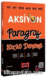 2022 TYT AYT KPSS ALES DGS MSÜ Aksiyon Paragraf 10x20 Deneme